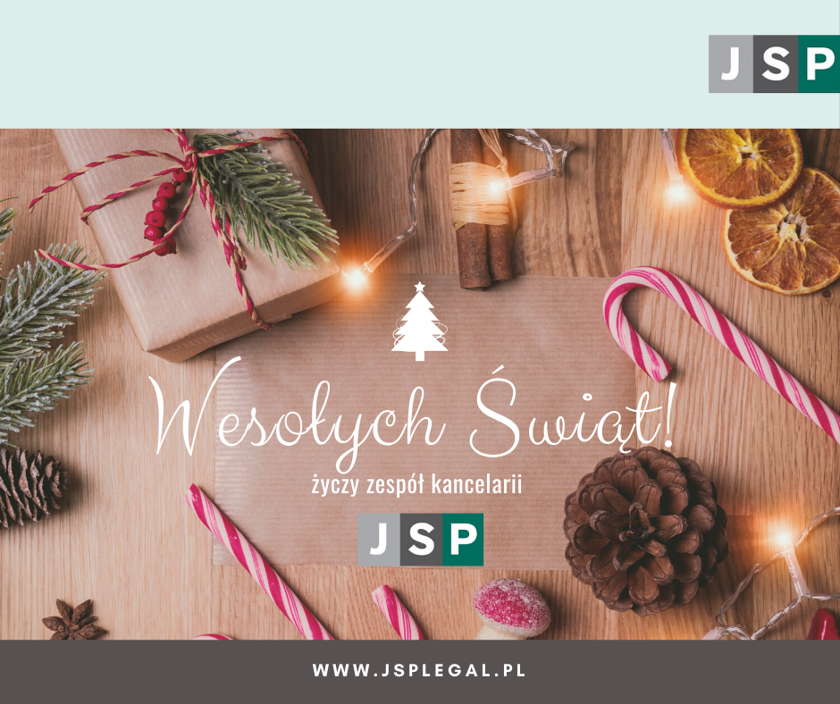 Wesołych Świąt Bożego Narodzenia życzy JSP!