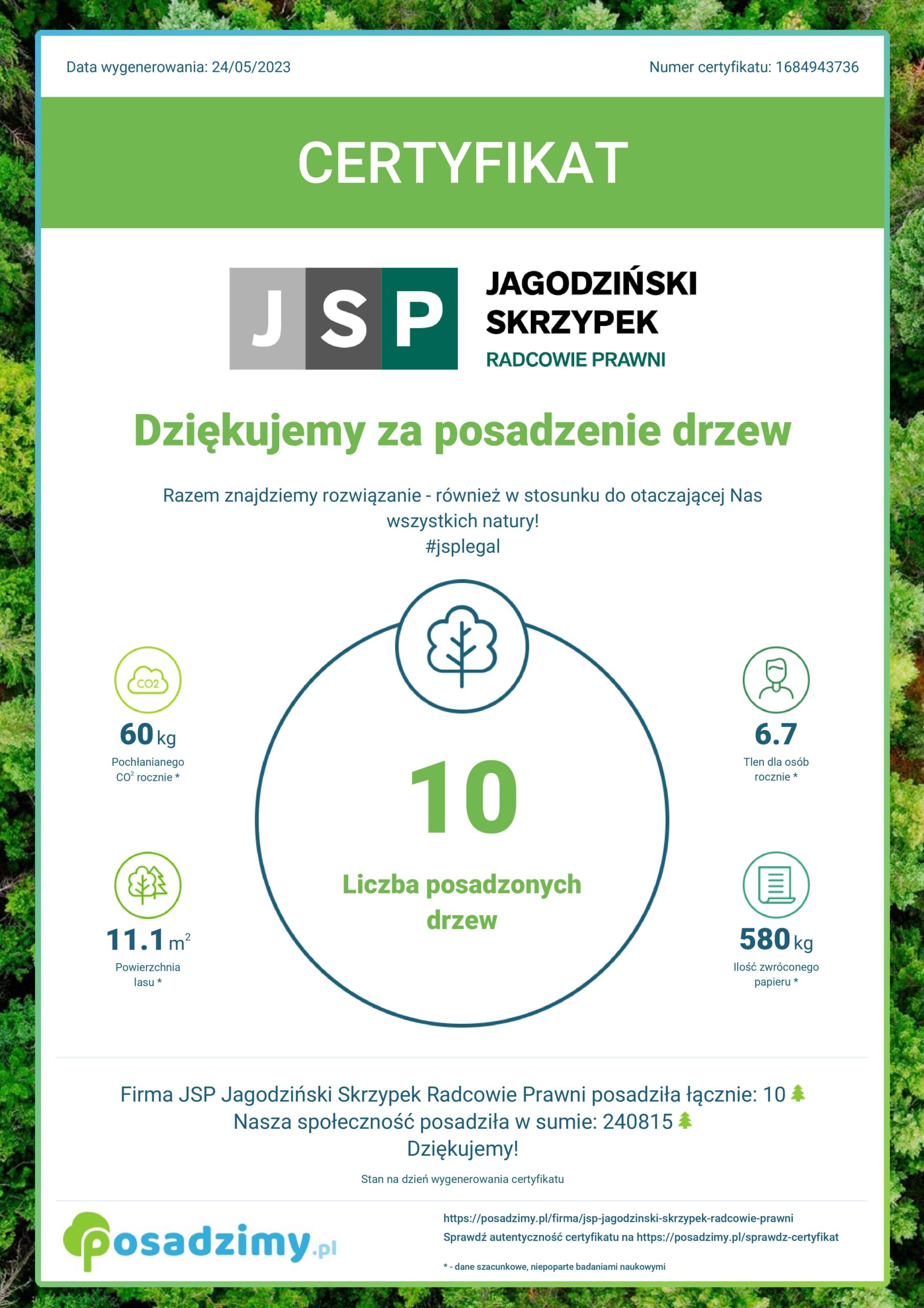 JSP x Posadzimy.pl